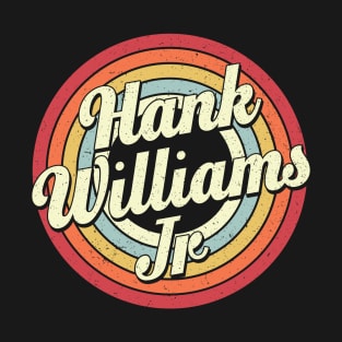 Williams Jr Proud Name Retro Rainbow Tribute T-Shirt