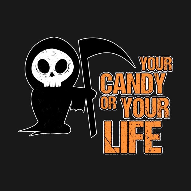 Candy or Death Halloween by Imutobi