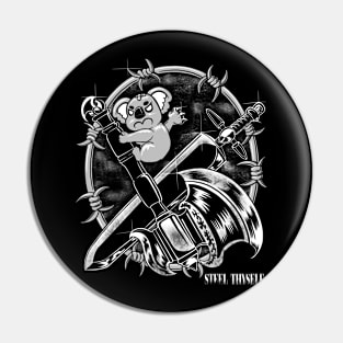 Steel Thyself Pin