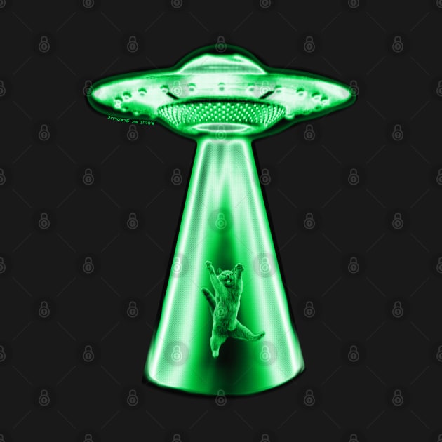 Green Alien Abduction by ROLLIE MC SCROLLIE