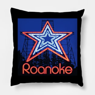 Roanoke, va mill mountain star Pillow