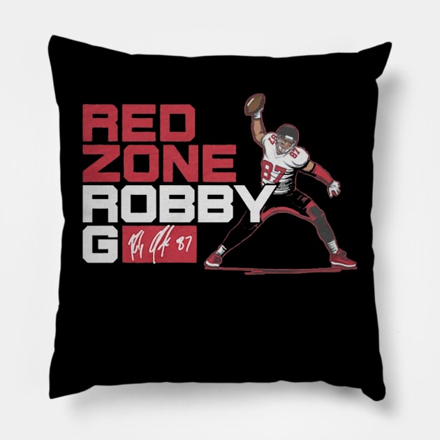 Rob Gronkowski Red Zone Pillow by Chunta_Design