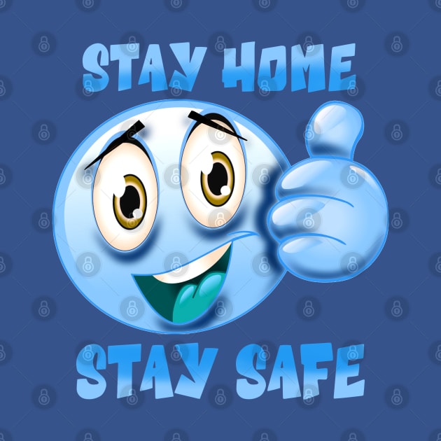 Stay home stay safe by SAN ART STUDIO 