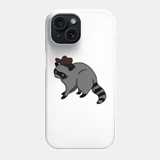 Cowboy Raccoon Phone Case