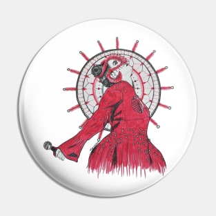 Björk Red - Vulnicura 2016 Pin