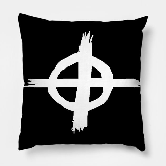 Zodiac killer sign Pillow by valentinahramov