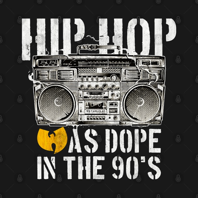 Hip Hope Was Dop In The 90's by Attr4c Artnew3la