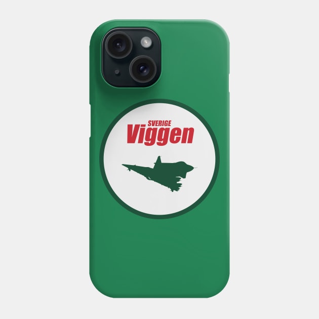 Viggen Phone Case by Tailgunnerstudios