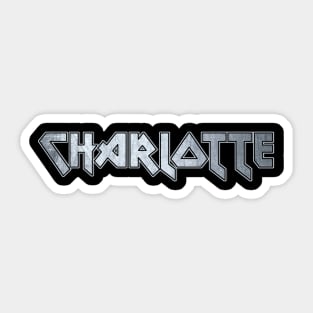 Charlotte Stickers for Sale