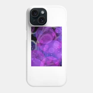 Purple Bubbles Phone Case