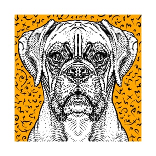 BOXER ink portrait T-Shirt