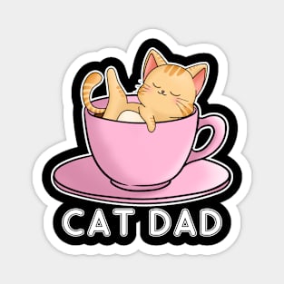 Cat dad Magnet