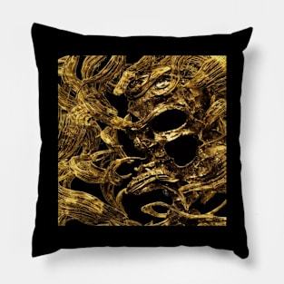 Floral Near Face Goddess Pillow