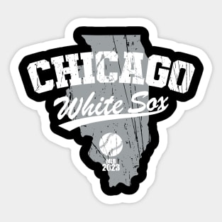 Vintage White Sox logo - mascot - White Sox - Sticker