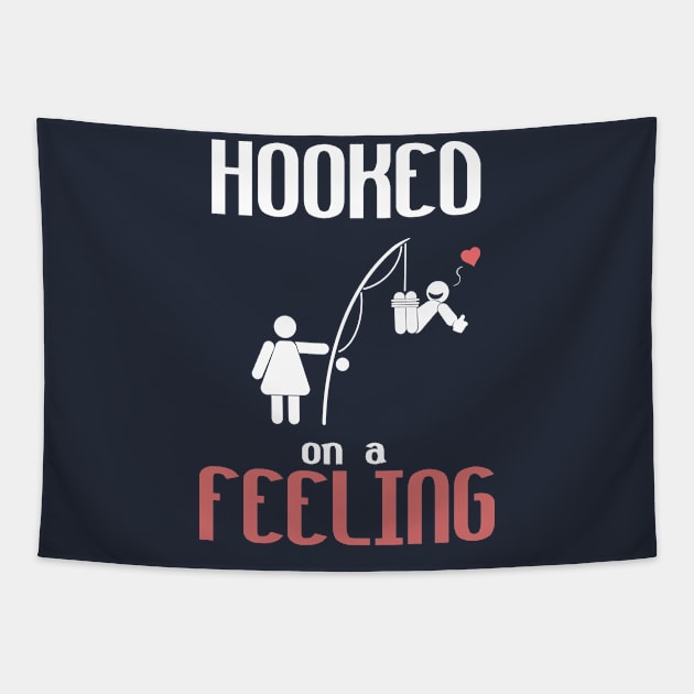 Hooked on a feeling Tapestry by jakuwaku