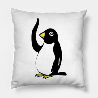 Penguin waving Pillow