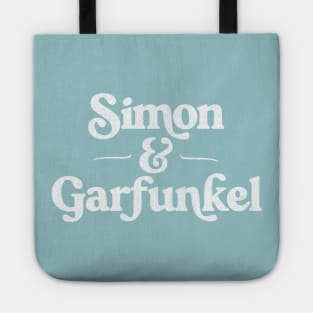 Simon & Garfunkel / Retro Aesthetic Fan Design Tote