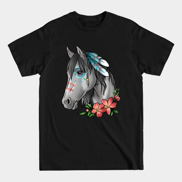 Indian horse - Horse - T-Shirt
