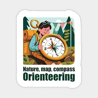 Quite an adventure, Orienteering Magnet