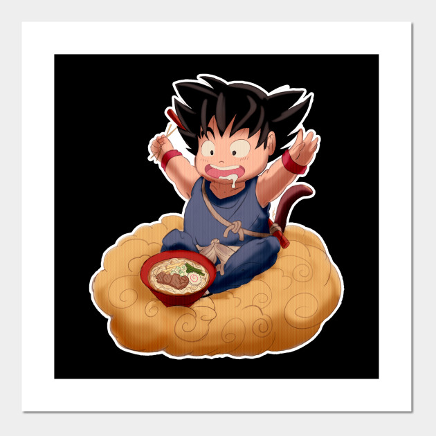 Kid Goku And The Flying Nimbus Dragon Ball Posters And Art