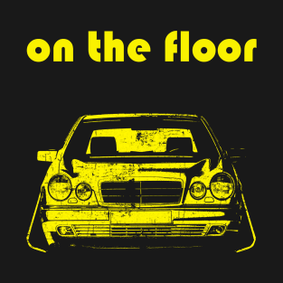 w210 tuning stance on the floor T-Shirt