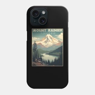 Mount Rainier National Park Phone Case