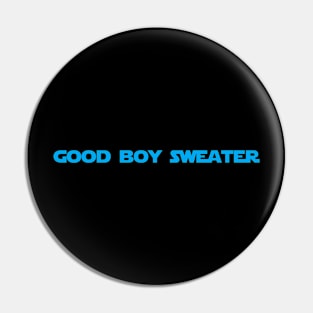 Good Boy Sweater Pin