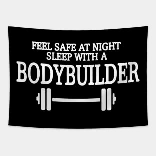 feel safe with bodybuilder Tapestry