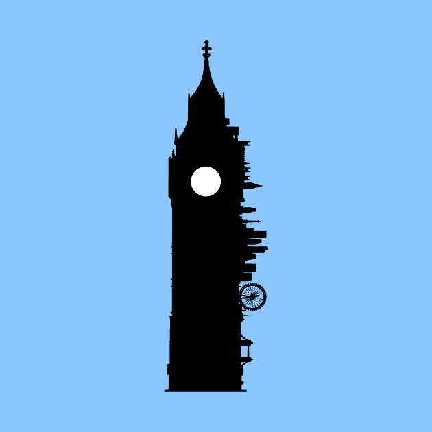 Big Ben London Skyline by LuisP96
