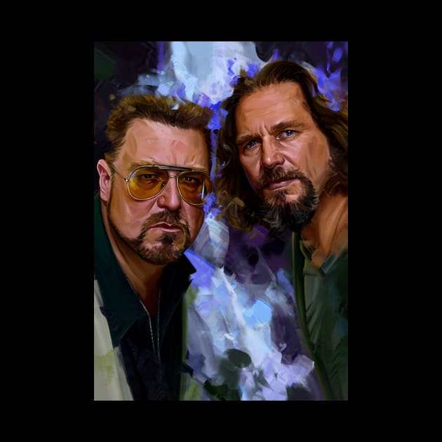 Walter Sobchak & the Dude by dmitryb1