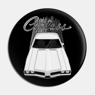 Oldsmobile Cutlass 1969 - white Pin