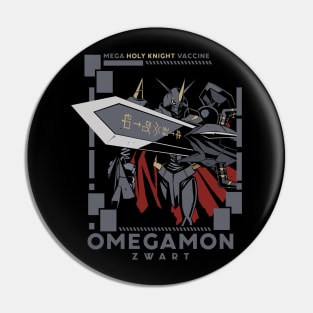 digimon omnimon variant omnimon zwart Pin