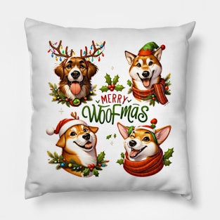 Tis The Woofmas Pillow