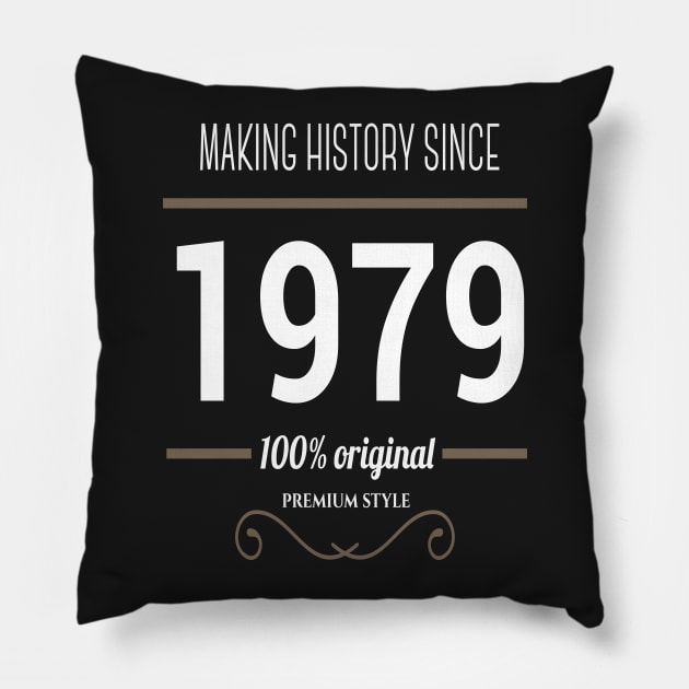 FAther (2) Making History since 1979 Pillow by HoangNgoc