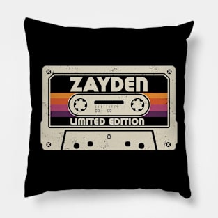 Zayden Name Limited Edition Pillow