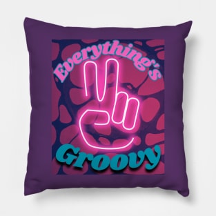 Everything's Groovy Pillow