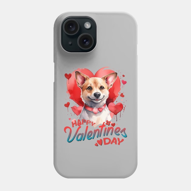 cute dog sayings for valentine's day Phone Case by HaMa-Cr0w