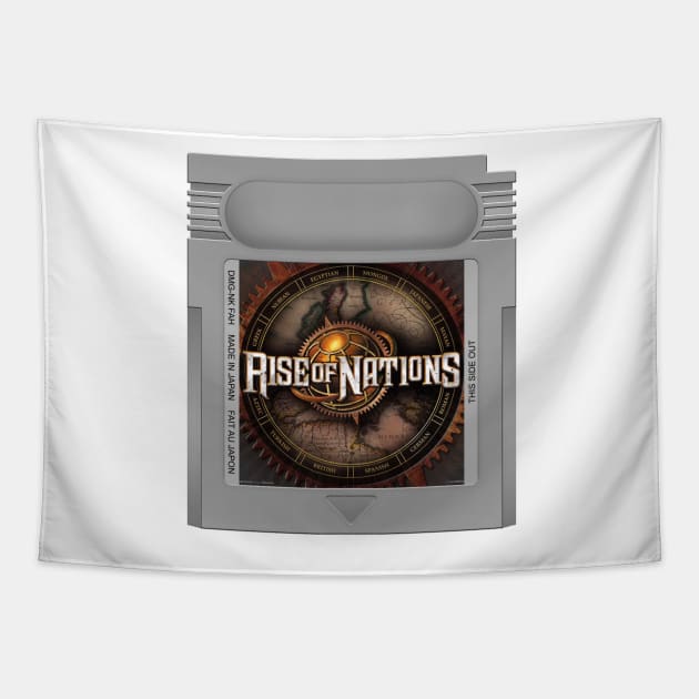 Rise of Nations Game Cartridge Tapestry by PopCarts