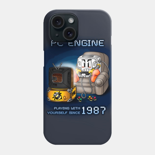 PC Engine. Keeping it Old School Phone Case by Sarumaru