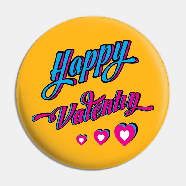 Happy Valentin Pin by sdesign.rs