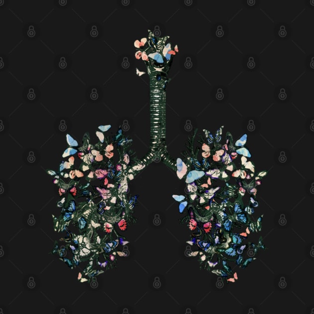 Lung Anatomy / Cancer Awareness 19 by Collagedream