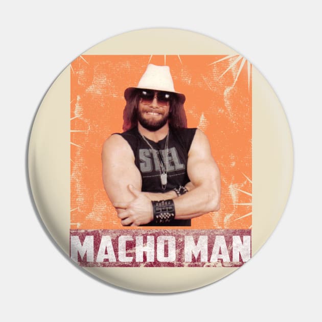 Randy Savage Pin by sungchengjie_art