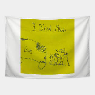 3 Blind Mice Tapestry