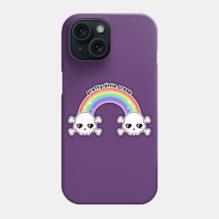 Kawaii Rainbow Skulls | Pastel Goth | Pretty Little Creep Phone Case