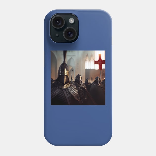 Knights Templar in The Holy Land Phone Case by Grassroots Green