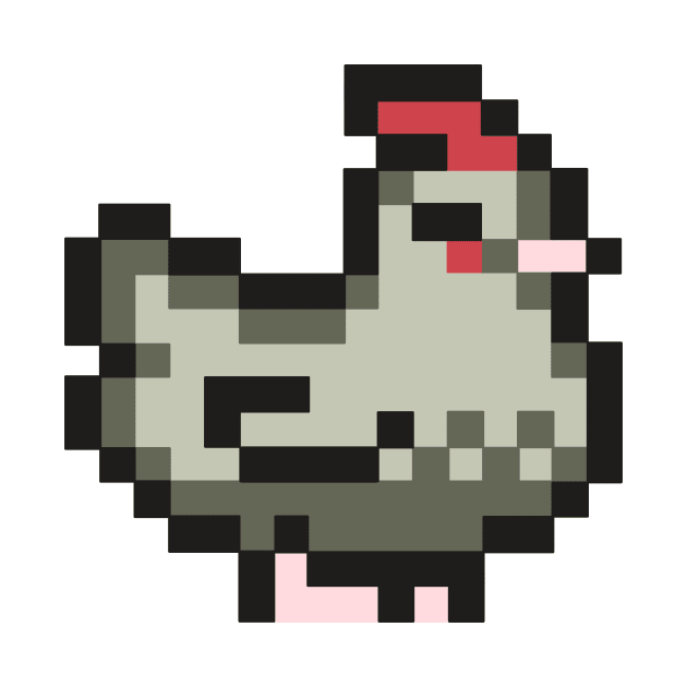 Pixel Chicken 4 by TASCHE