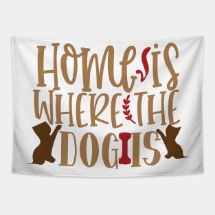 Home is where the dog is Tapestry