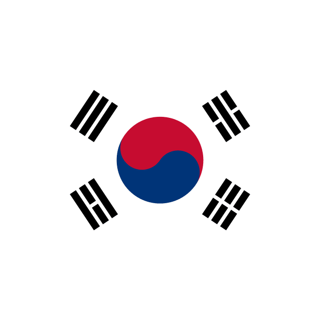 South Korea National Flag by Culture-Factory