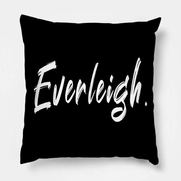 Name Girl Everleigh Pillow by CanCreate