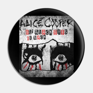 Ol' Black Eyes is Back Pin